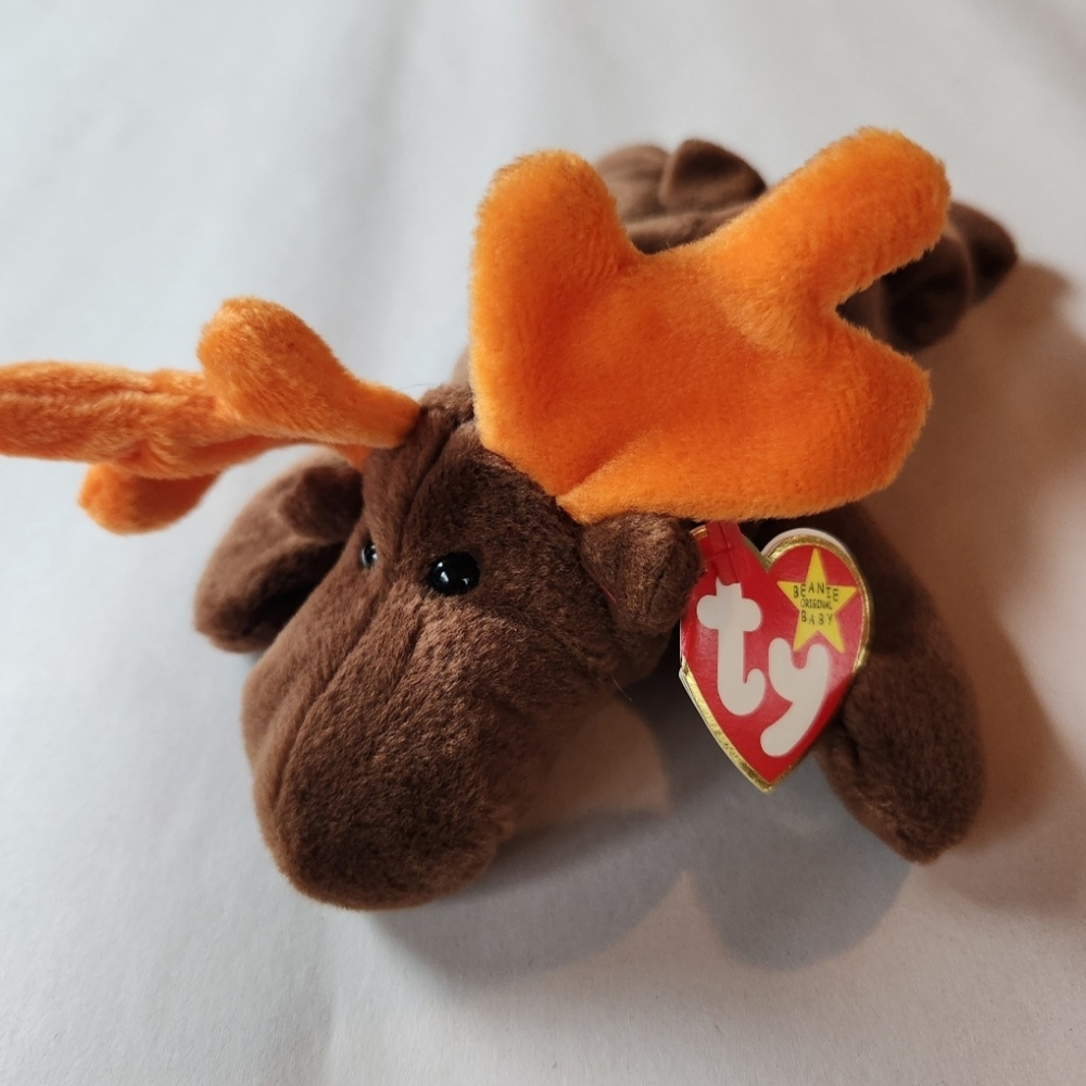 TY Beanie Baby Chocolate the Moose Vintage 1993